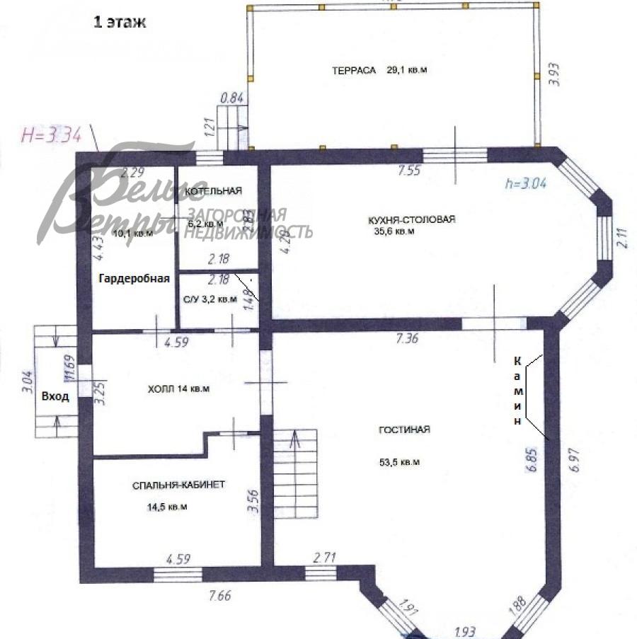 Дом Ново-Спасское к/п Поповка id 118-814 планировка0