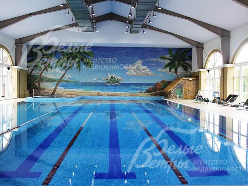 25-метровый бассейн в фитнес-центре в Глаголево Парк