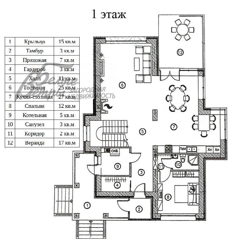 Дом Цветочный к/п  id 368-942 планировка0