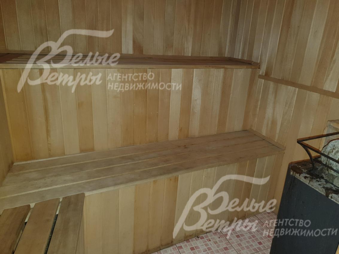 Сауна с дровяной печью