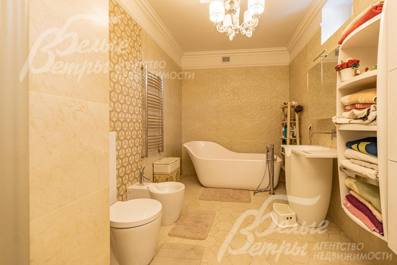 Санузел 12 кв.м, с ванной и душевой