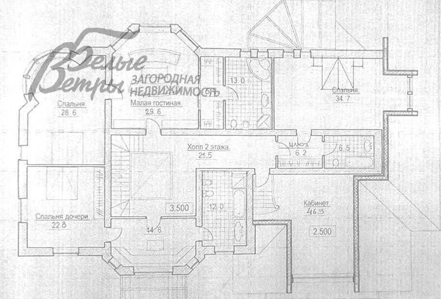 Дом Ваутутинки к/п Ватутинки id 140-136 планировка1
