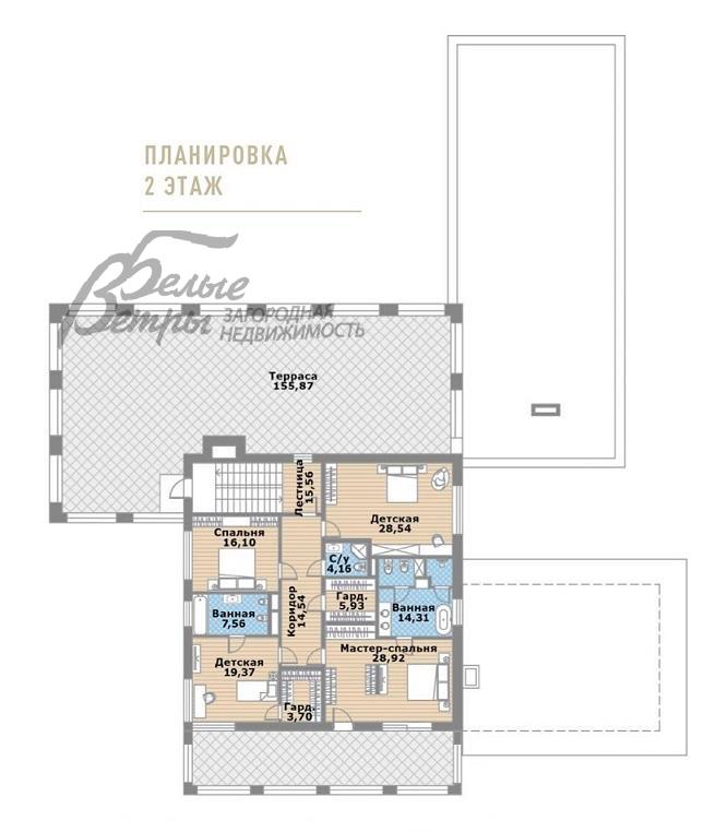 Дом Усадьба Бергов к/п Первомайское id 214-703 планировка1