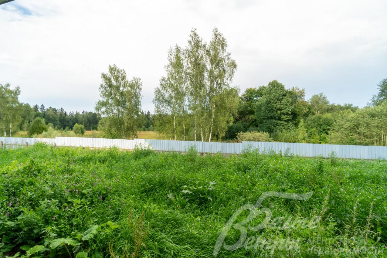 Участок - видовой: панорама раскрывает вид на лес с обрамляющим его полем