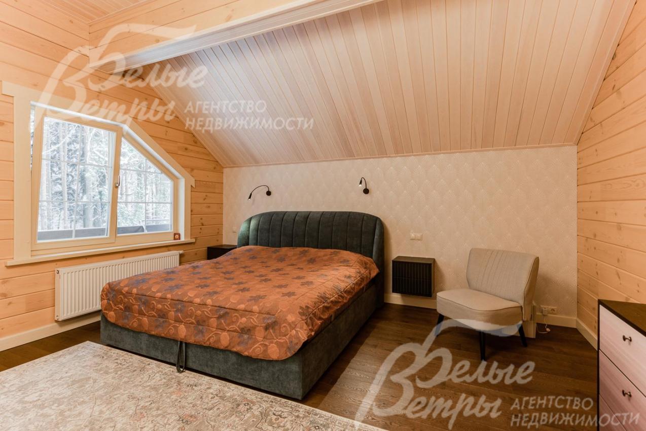 Мастер-спальня на втором этаже