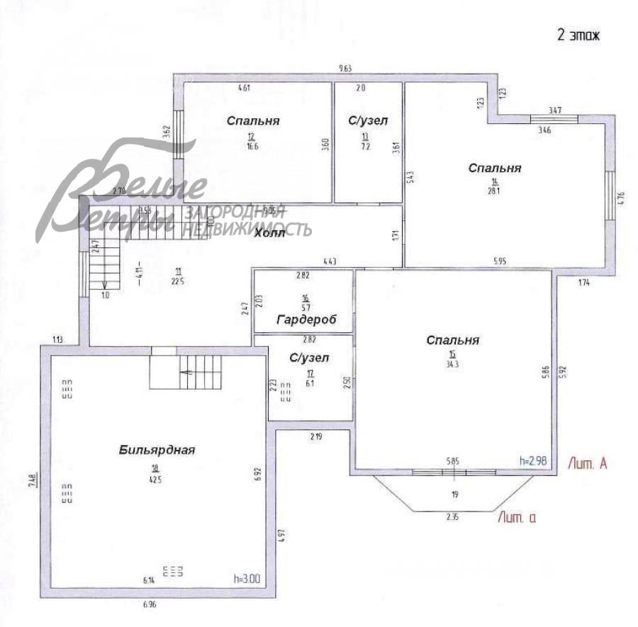 Дом Большое Покровское  id 410-802 планировка1