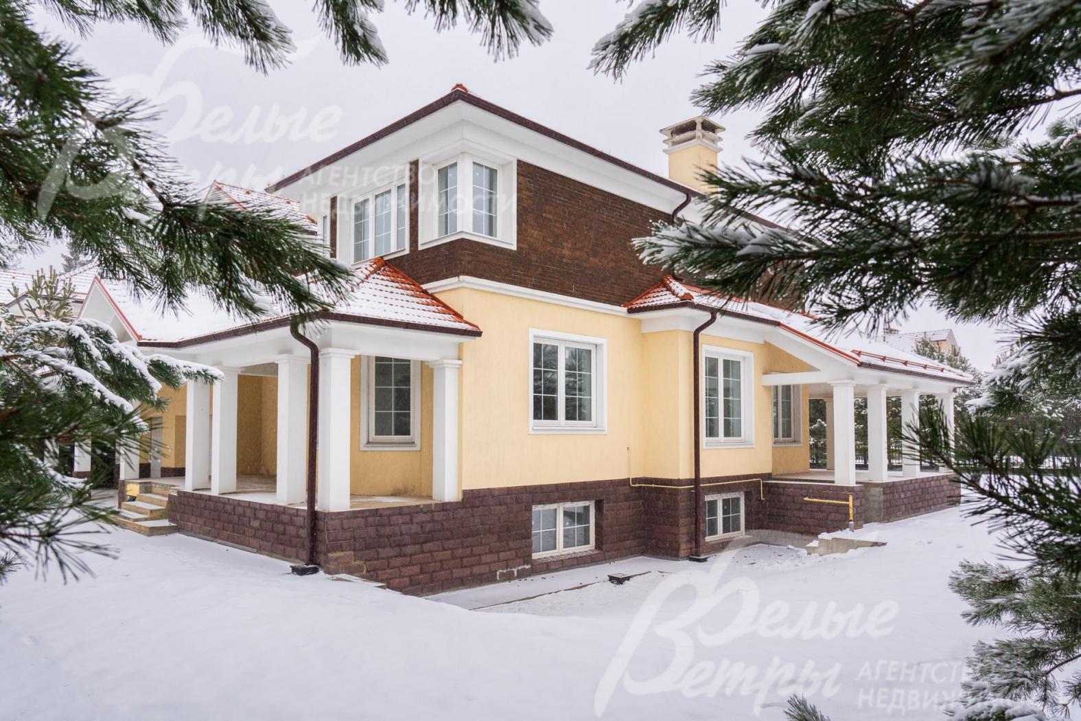 Коттедж под чистовую отделку на участке 15 соток в строго охраняемом коттеджном поселке Величь