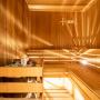 Спа-зона: сауна с электрической печью 