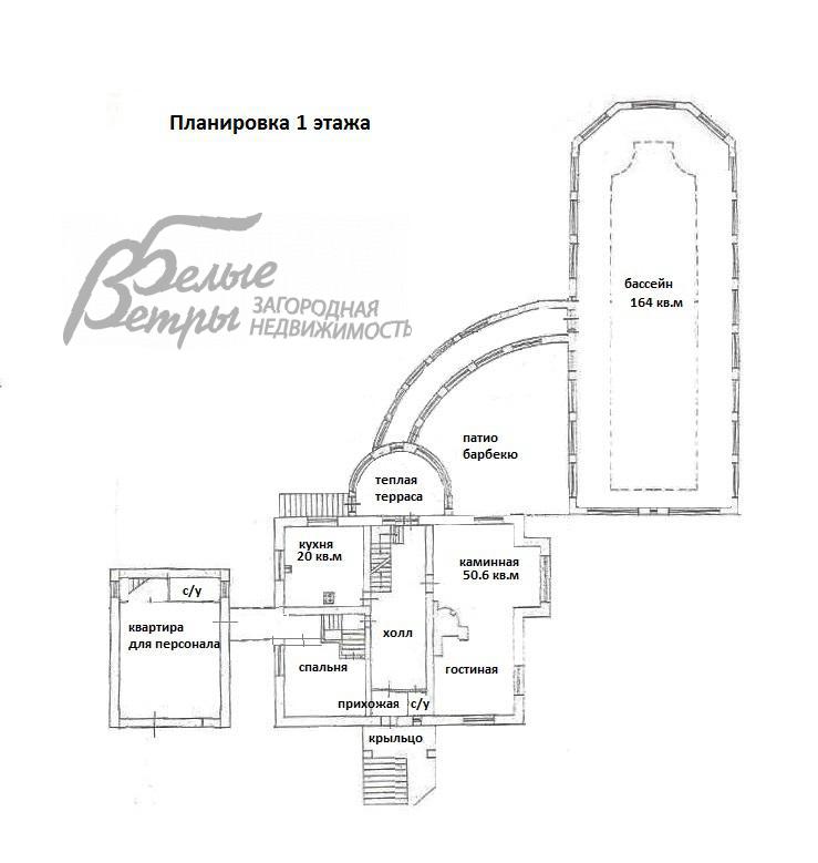Дом в аренду Озерный к/п Черепово id 577-002 планировка1