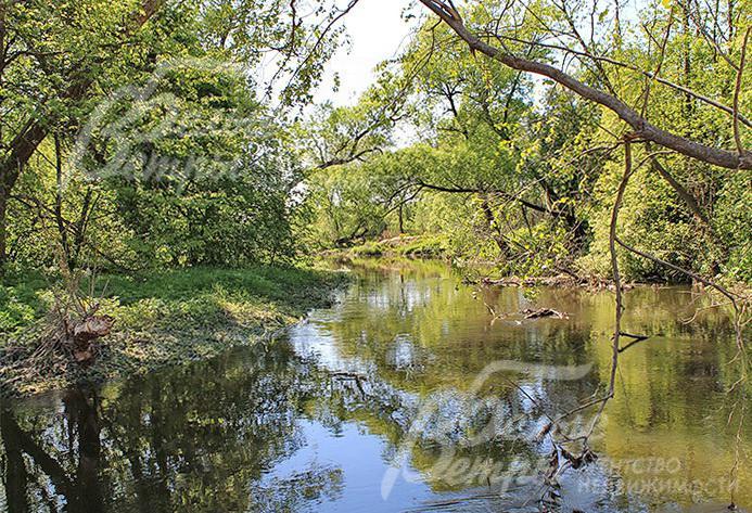Коттеджный поселок Капитолий граничит с рекой и лесом