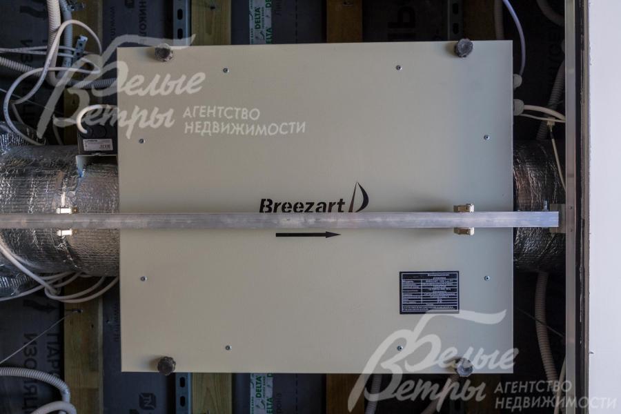  Установлены: фильтр очистки воды, вентиляционная установка (Breezart), сплит-система кондиционирования (MDV)
