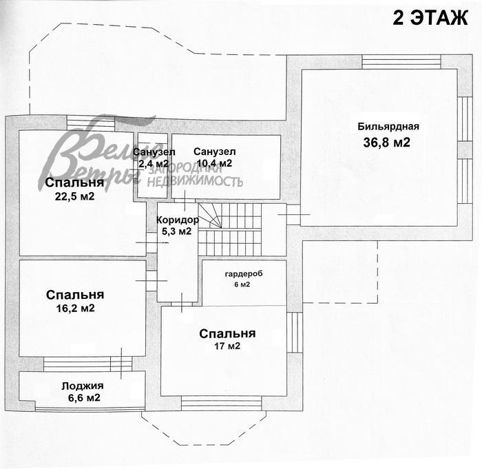 Дом Ново-Троицкое-1 к/п Пучково id 314-926 планировка1