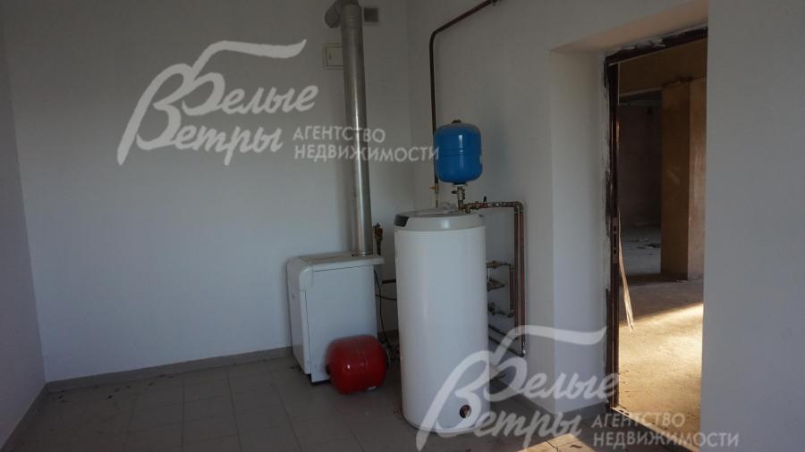 Бойлерная под ключ, установлен котел, батареи