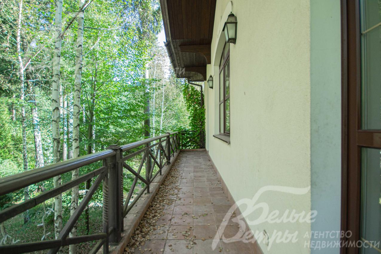 Шикарный вид на лесной участок с балкона