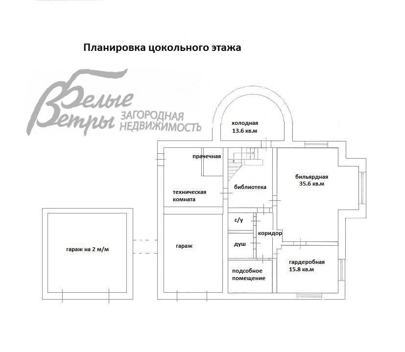 Дом в аренду Озерный к/п Черепово id 577-002 планировка4