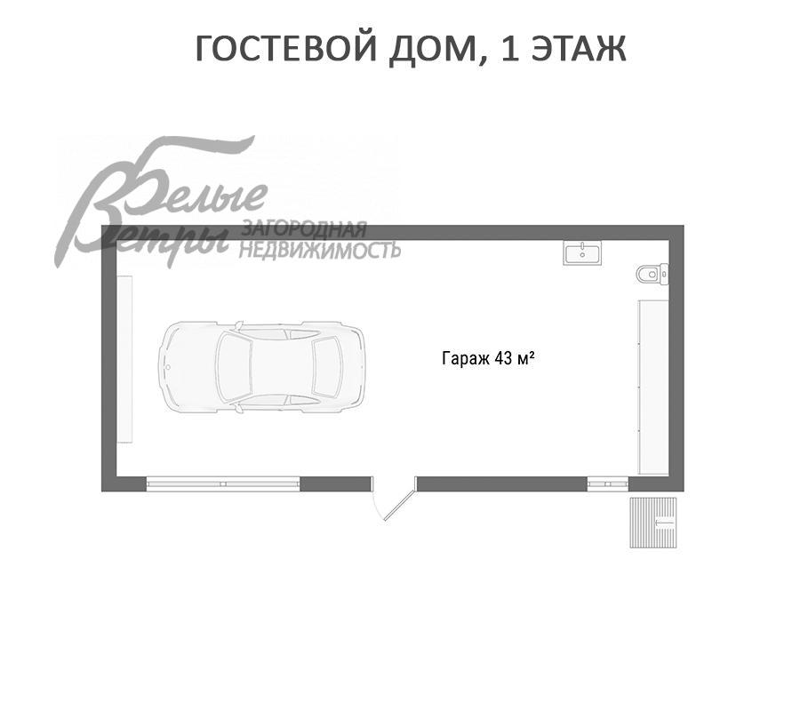 Дом Новоглаголево к/п Новоглаголево id 203-970 планировка2