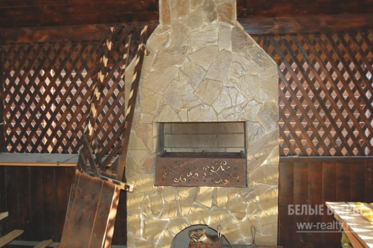 Беседка с барбекю