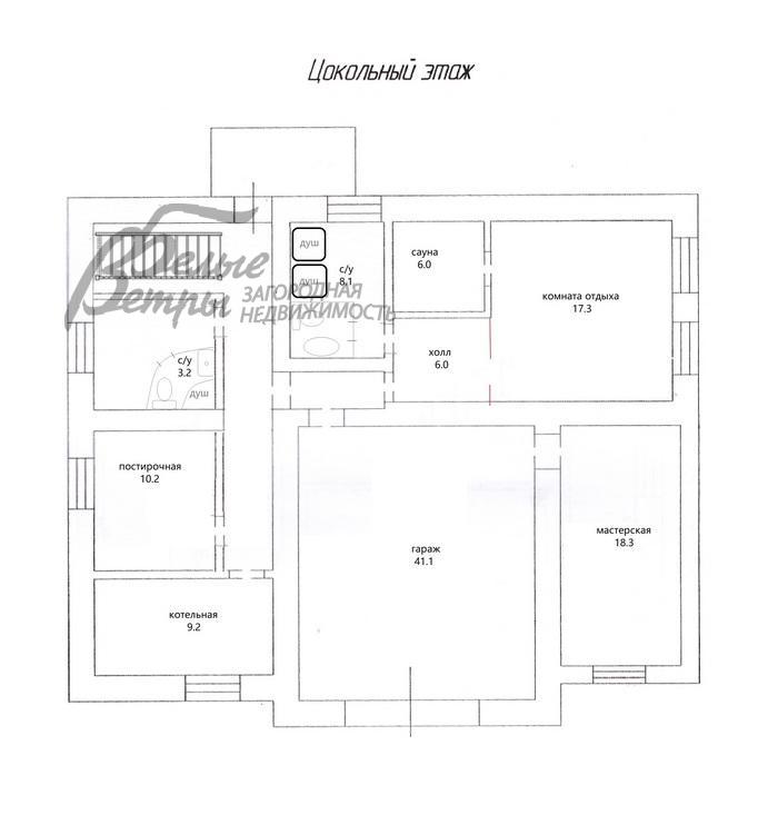 Дом Крекшино  id 262-914 планировка0