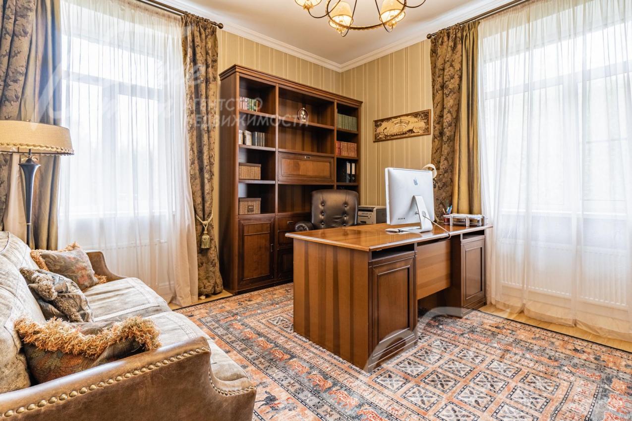 Кабинет-библиотека 18,5 кв.м