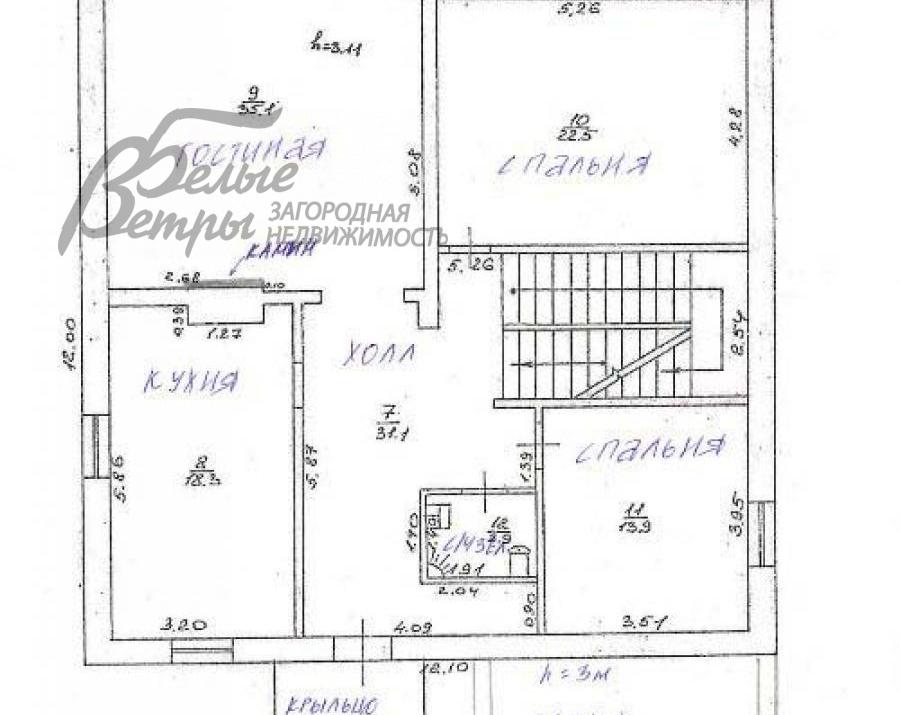 Дом Летово  id 383-101 планировка1