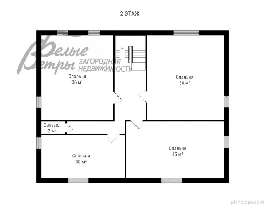Дом в аренду Сатино-Татарское  Щапово id 721-001 планировка2