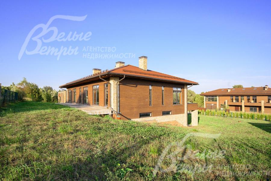 участок 25 соток с перепадом высот