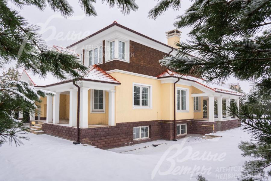 Коттедж под чистовую отделку на участке 15 соток в строго охраняемом коттеджном поселке Величь