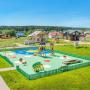 Детская площадка в коттеджном поселке Цветочный