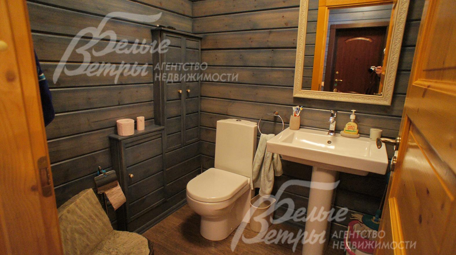 Санузел в бане