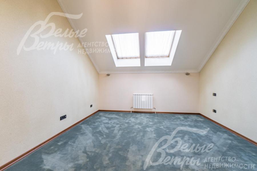 Спальня 17.5 кв.м на мансарде 