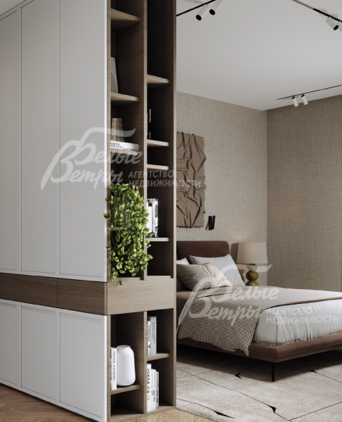 Визуализация. Гостевая спальня 