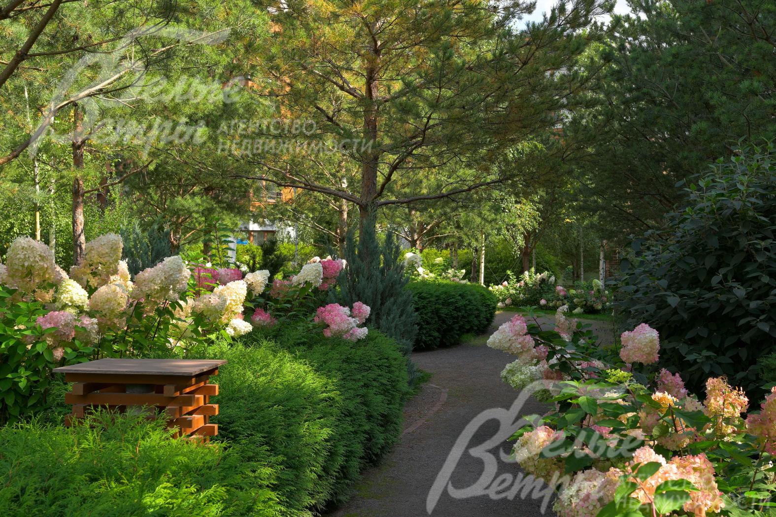 Зеленые приватные дворы