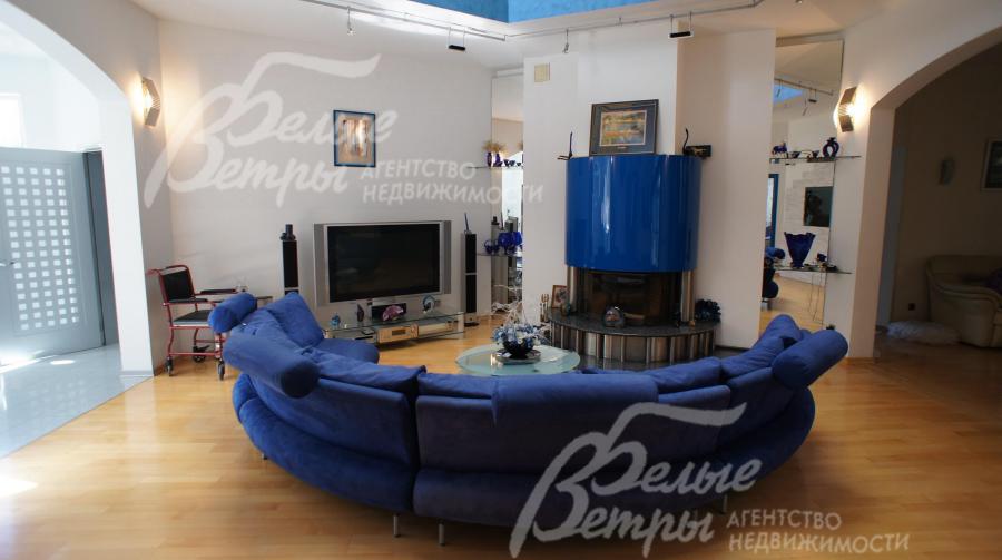 Сердце дома- гостиная с камином