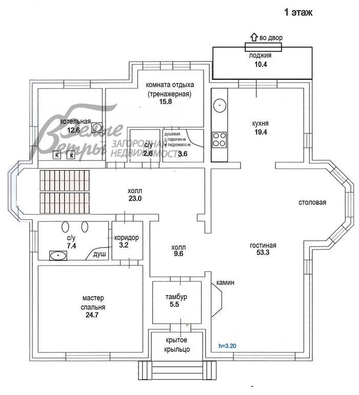Дом Согласие-1 к/п Фоминское id 316-250 планировка0