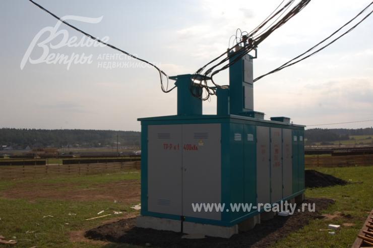 Центральные коммуникации (гез есть) в поселке Солнечный город