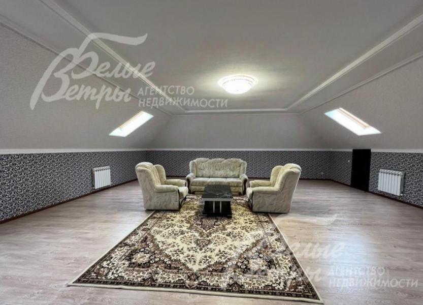 Мансардный этаж с зоной отдыха.