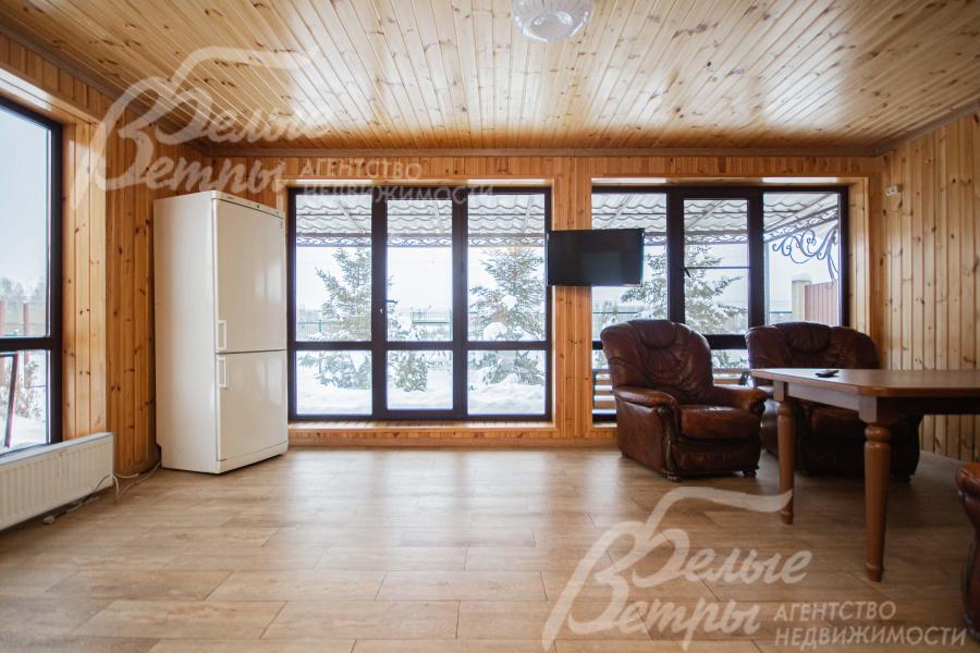 Панорамные окна в банном комплексе