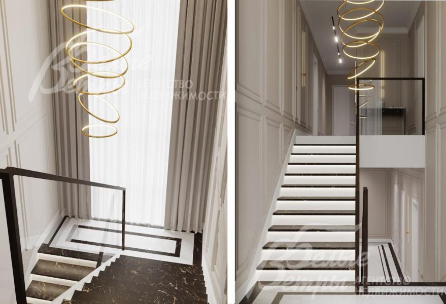 Визуализация. Лестничный холл