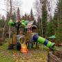 Детский городок - с современными игровыми модулями и пространством для активных игр