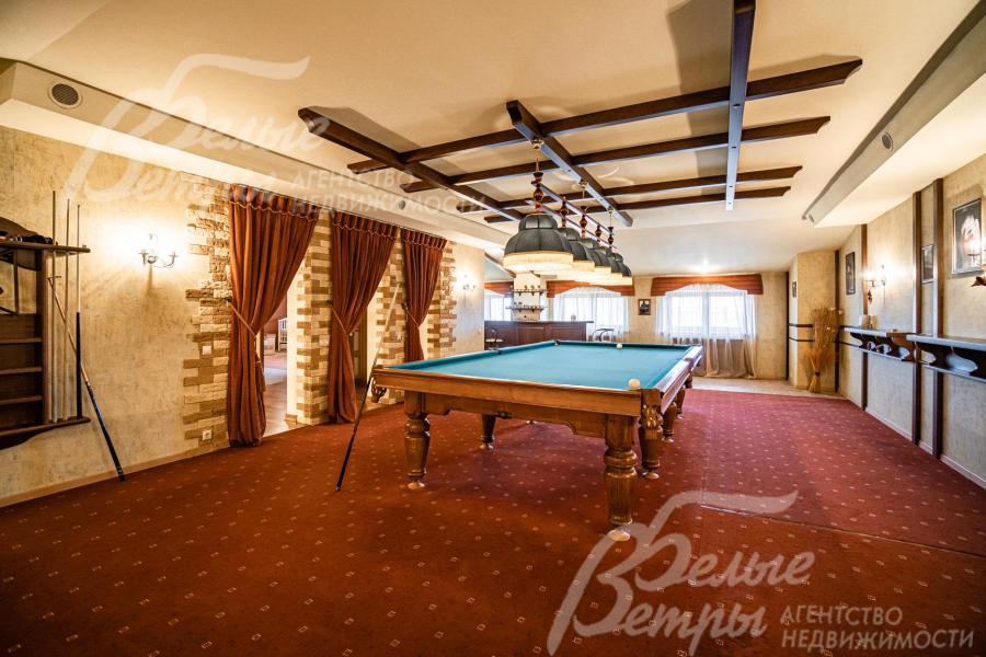 Бильярдная 74 кв.м на 3-м этаже