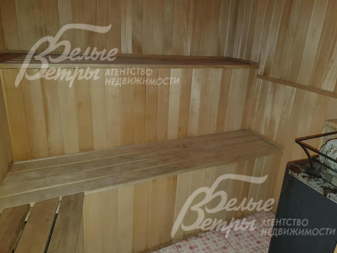 Сауна с дровяной печью