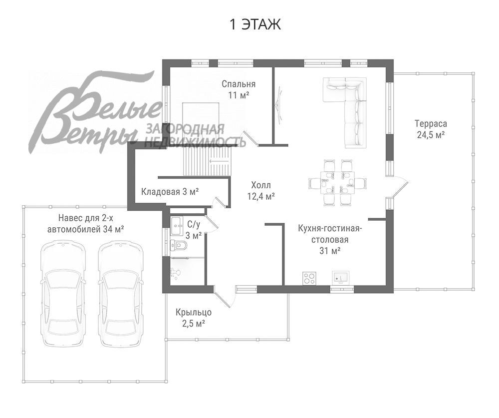 Дом Коммунарка  Клуб 15 id 746-801 планировка0