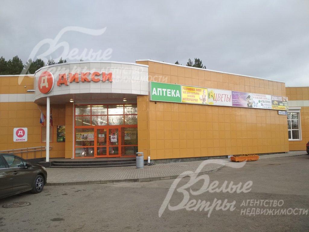 Торговый центр в 300 м от дома с продуктовыми магазинами, аптекой и др.