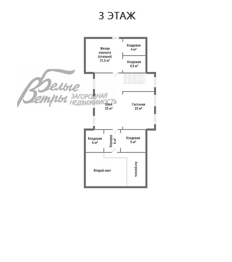 Дом Новоглаголево к/п Новоглаголево id 203-169 планировка2